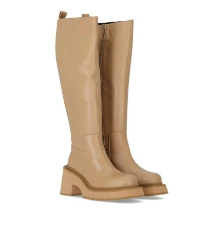 Paloma Barceló Boots – PALOMA BARCELÓ IKIA BEIGE STIEFEL in beige