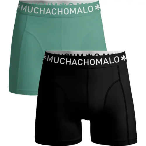 Muchachomalo Heren 2-pack boxershorts effen