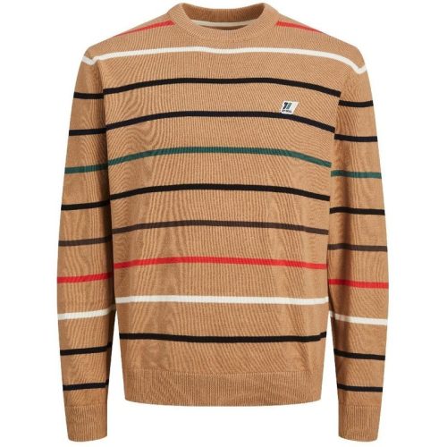 Jack & Jones Jormarco knit crew neck dessin