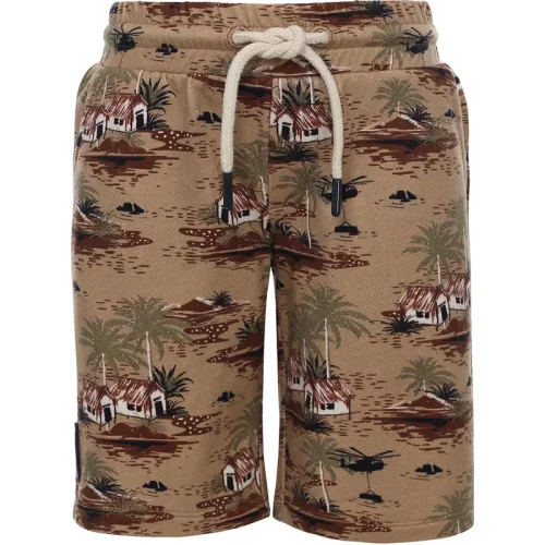 Common Heroes Jongens sweat short jungle