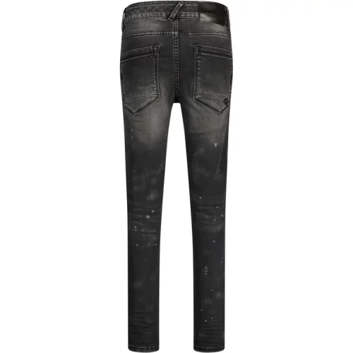 Raizzed Jongens jeans bangkok crafted super skinny fit vintage black