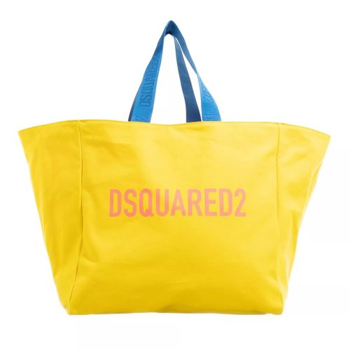 Dsquared2 Shoppers – Maxi Shopper Canvas in geel