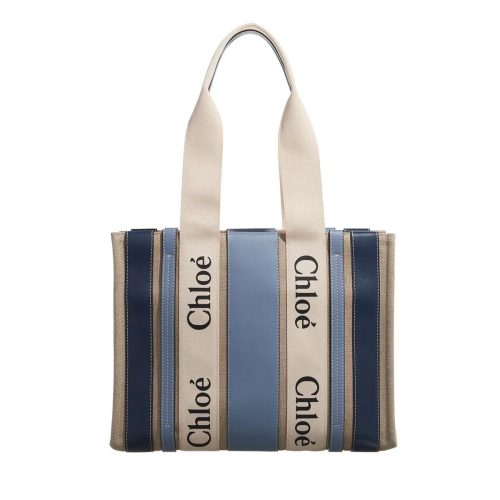 CHLOé NARDIN Shoppers – Woody Medium Tote Bag in beige