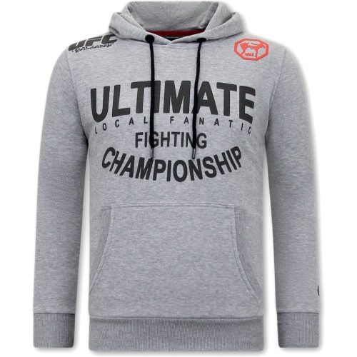 Local Fanatic Hoodie print ultimate fighting