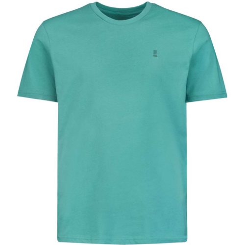 No Excess T-shirt korte mouw ronde hals basic pacific