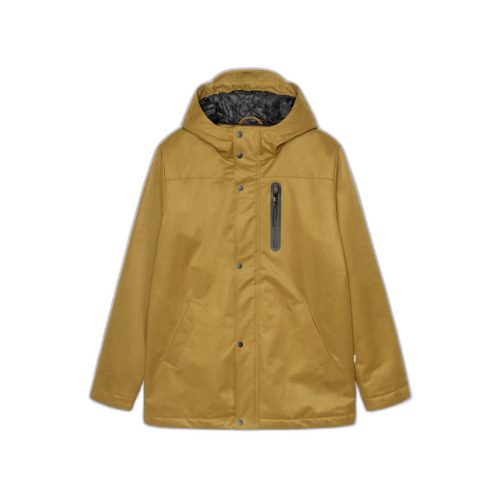 Parka met paspelzakken en bies Revolution