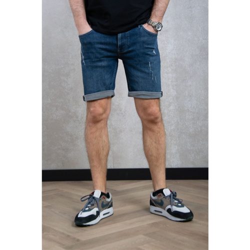 Purewhite Slim fit denim short the steve