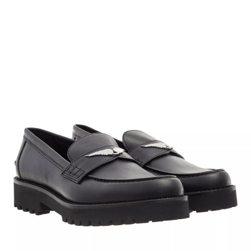 Zadig & Voltaire Loafers – Joeacassin Semy-Shiny Calfskin in zwart