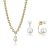 Dames ketting en oorbellen set Isabella Ford Morgan Pearl