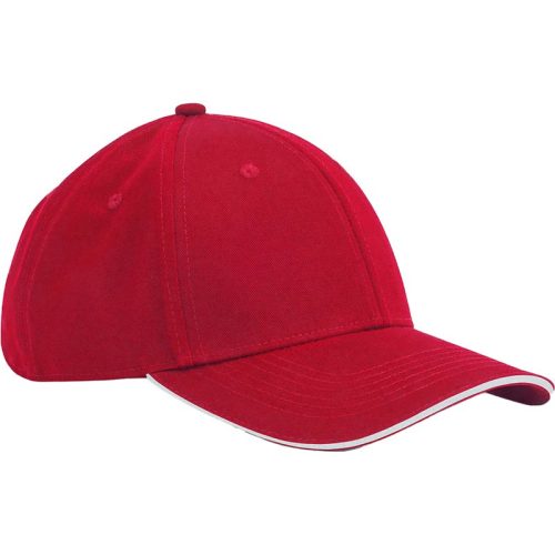 Beechfield Earthaware 6 paneel organic cotton sandwich peak cap