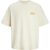 Jack & Jones Jorroxbury type tee ss crew neck off-white