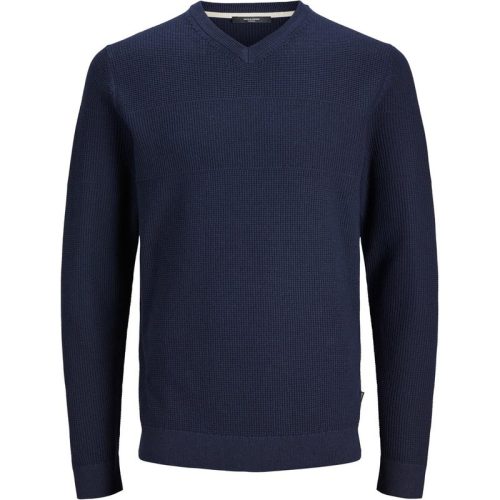 Jack & Jones Jprblaarthur knit v-neck navy