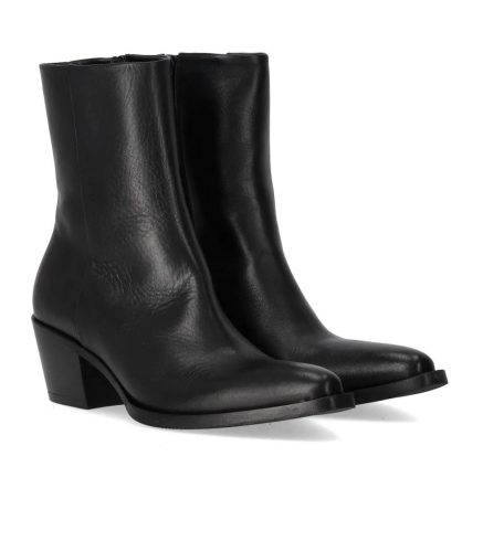 Strategia Boots – STRATEGIA SCHWARZE STIEFELETTE MIT ABSATZ in zwart