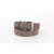 Rehab Belt grand suede grey/brown heren riemen