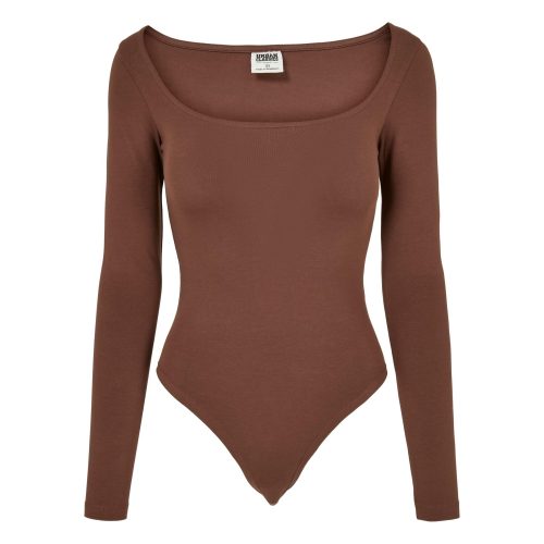 Damesbodysuit met lange mouwen Urban Classics Organic