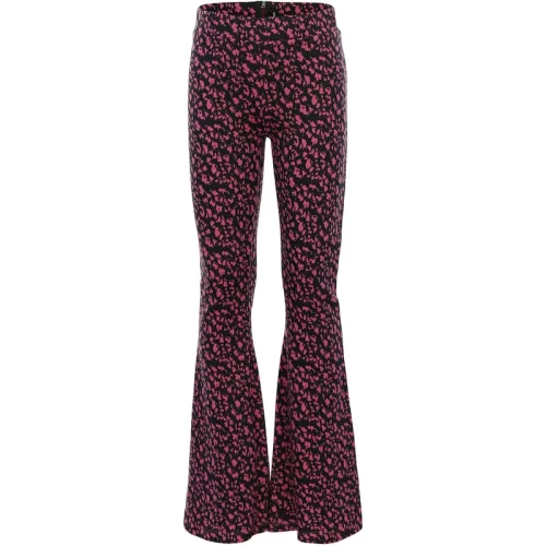 Looxs Revolution Meisjes flair broek mauve stippen