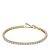 Pandora Armbanden – 14k Gold-plated bracelet withcubic zirconia in gold