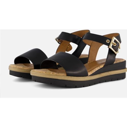 Tamaris Tamaris Sandalen zwart Leer