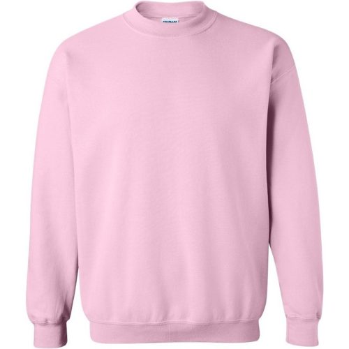 Gildan Unisex adult sweatshirt met zware mouwenhals