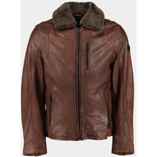 DNR Lederen jack kleur toevoegen leather jacket 52196.3/460