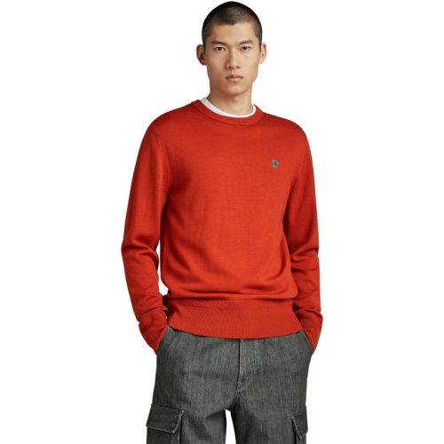 G-Star Premium core r knit rooibos orange