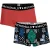 Muchachomalo Heren 2-pack trunks money & gamble