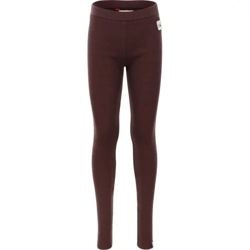 Looxs Revolution Meisjes legging rib donker chocolade