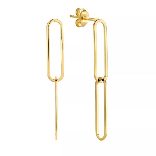 Isabel Bernard Oorbellen – Aidee Ayla 14 Karat Drop Earrings With Links in gold