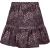 DAILY 7 Meisjes rok flower dark mauve