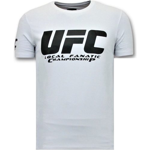 Local Fanatic T-shirts met print ufc championship basic