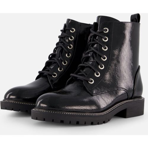 Cellini Cellini Veterboots zwart Lak