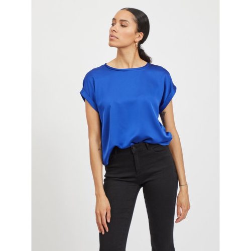 Vila Viellette s/s satin top/su noos