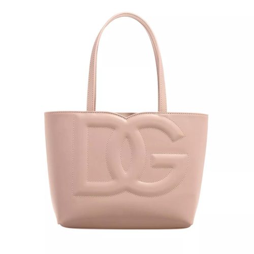 Dolce&Gabbana Totes & shoppers – Small Logo Shopper in poeder roze