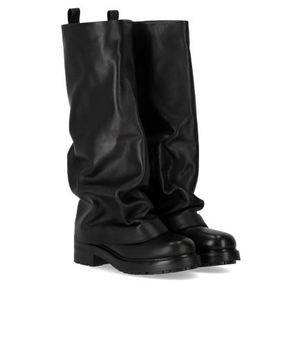 Strategia Boots – STRATEGIA SCHWARZER-STIEFEL MIT GAMASCHE in zwart