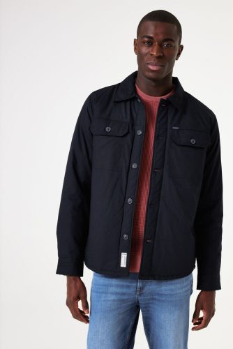 Donkerblauwe overshirt