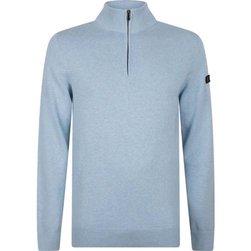 PRESLY & SUN Lewis zip knitted pullover