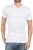 Alan Red Vermont Regular Fit T-Shirt V-hals Dubbel pak wit, Effen