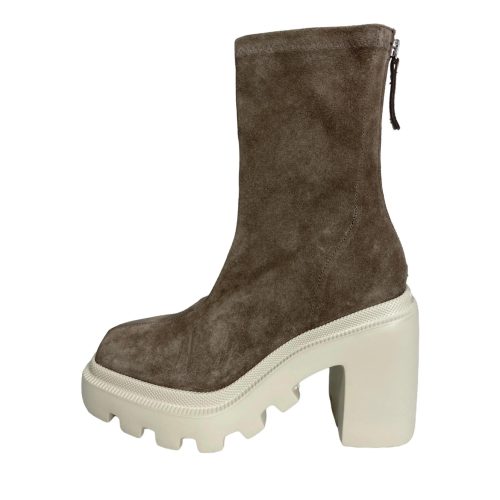 Vic Matié Boots – VIC MATIE  – 658_5002 VELOURSTR_305 DOVE in bruin