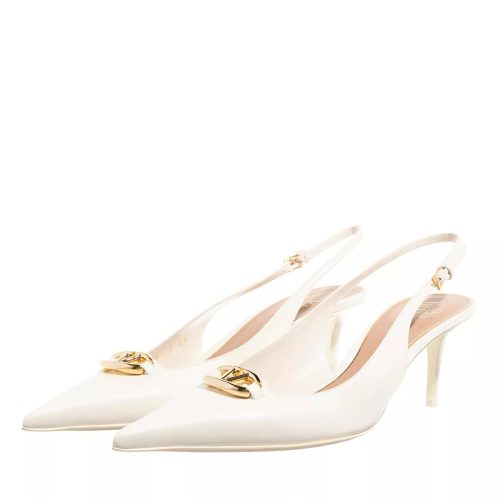 Valentino Garavani Pumps & high heels – Sling Back VLogo Moon in crème