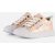 Shoesme Shoesme Metallic Sneakers roze Leer