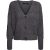 Vero Moda vmlea ls v-neck cuff cardigan noos 10249632 asphalt