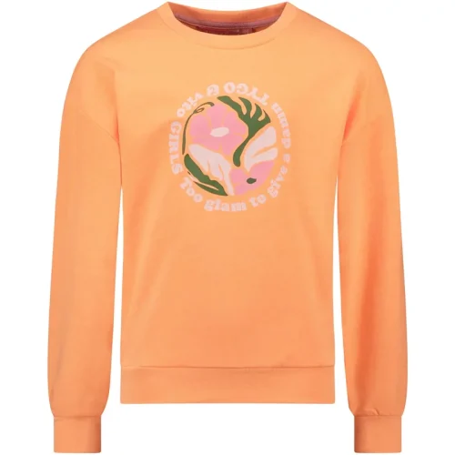 TYGO & vito Meisjes sweater noe neon koraal