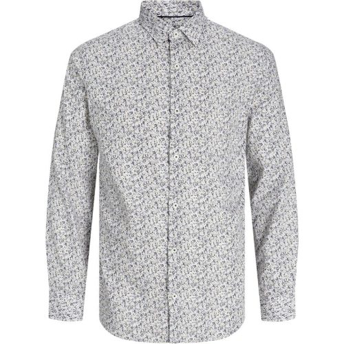 Jack & Jones Jprblanordic print shirt ls sn ecru dessin