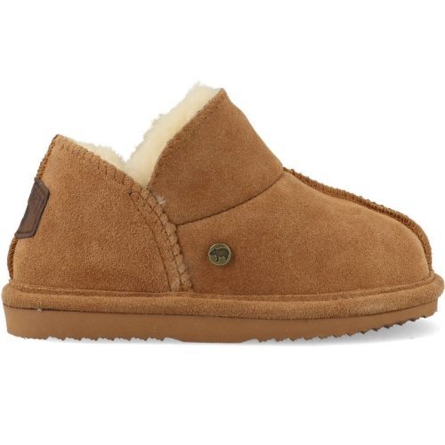 Warmbat Pantoffels willow kids wlw221025 cognac