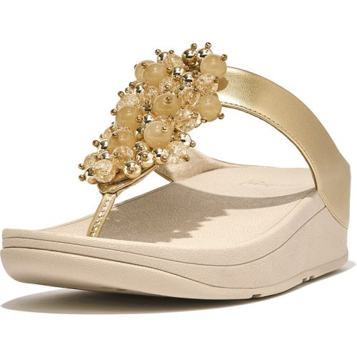 FitFlop Fino bauble-bead toe-post sandals