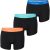 Happy Shorts Heren boxershorts trunks effen 3-pack