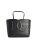 Dolce&Gabbana Totes & shoppers – Black Leather Shopping Bag in grijs