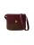 Etro Shoppers – Tracolla Crossbody – Leather – Burgundy in rood