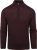 Suitable Merino Half Zip Trui Bordeaux