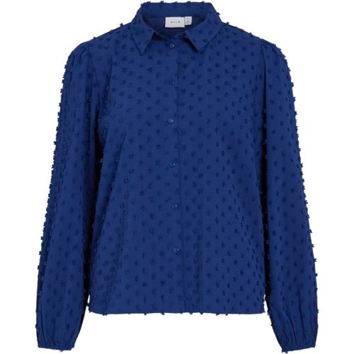 Vila vibrietta l/s shirt/r 14102572 mazarine